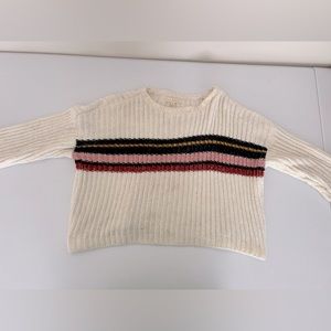 LA Hearts by Pacsun Small Striped Cute Sweater Trendy Fall Winter
